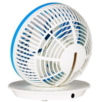 聯創DF FDW1501A USB迷你風扇 6寸白藍電風扇的實用與便攜之選